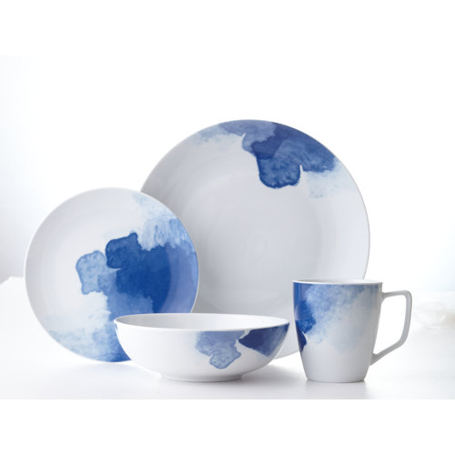 Darbie Angell Porcelain China Dinnerware Set of 16 & Reviews Wayfair